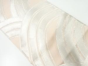 アンティーク　波模様織出し袋帯（材料）